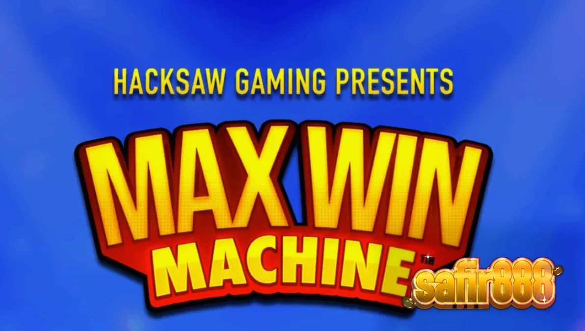 Tampilan layar permainan slot Max Win Machine dengan simbol Lucky Seven yang ikonik.